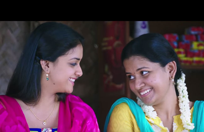 Tamil heroines keerthi_suresh Reactions