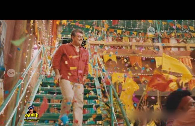 Tamil heroes ajithkumar Reactions