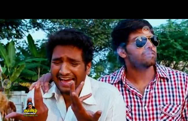 Tamil comedians santhanam Reactions